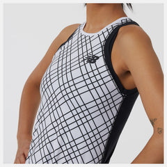 Printed Tournament Tank / New Balance Women