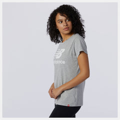 Essentials Stacked Logo Tee / New Balance Women