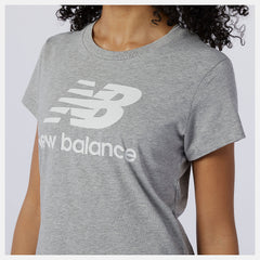 Essentials Stacked Logo Tee / New Balance Women
