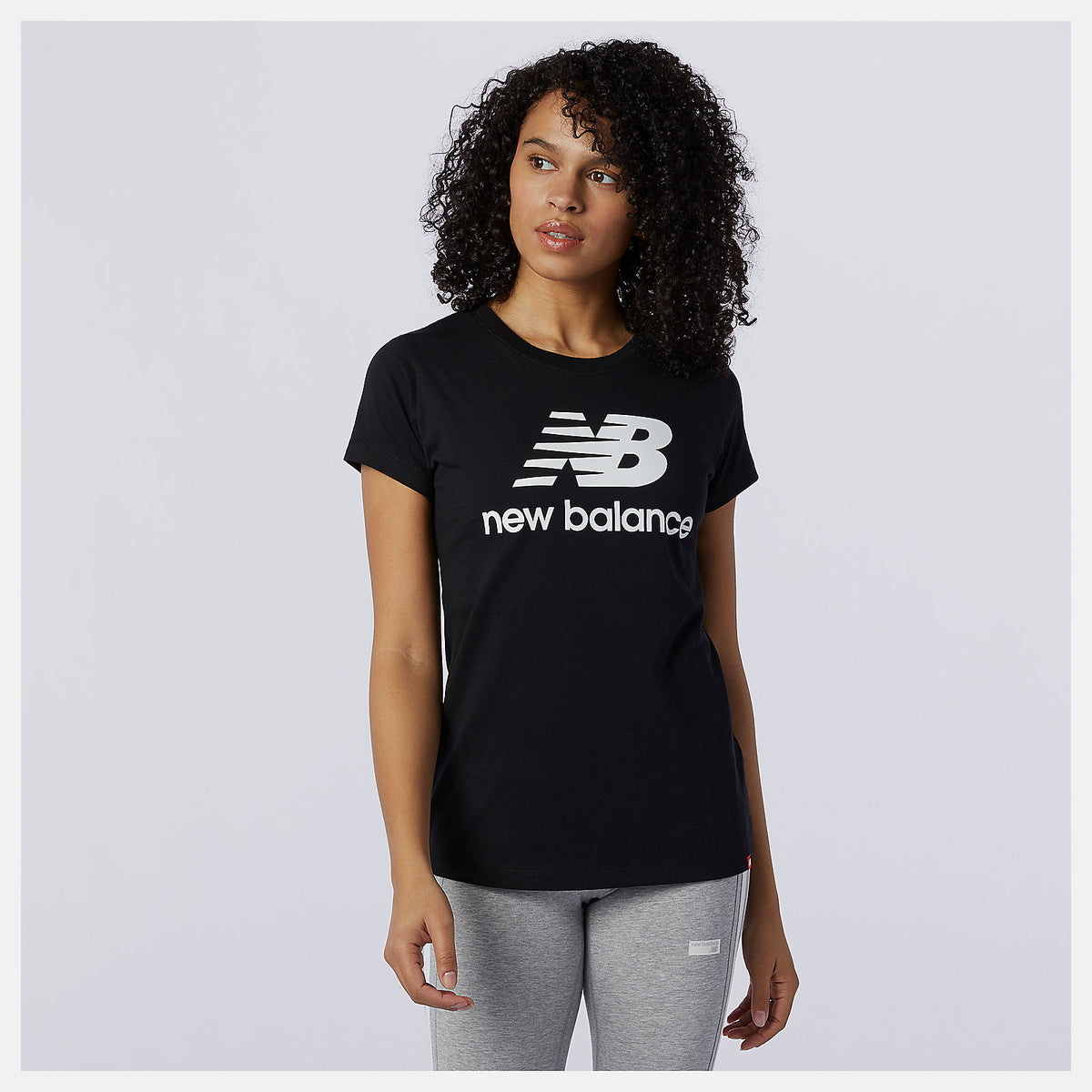 Essentials Stacked Logo Tee / New Balance Women