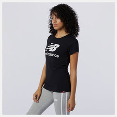 Essentials Stacked Logo Tee / New Balance Women