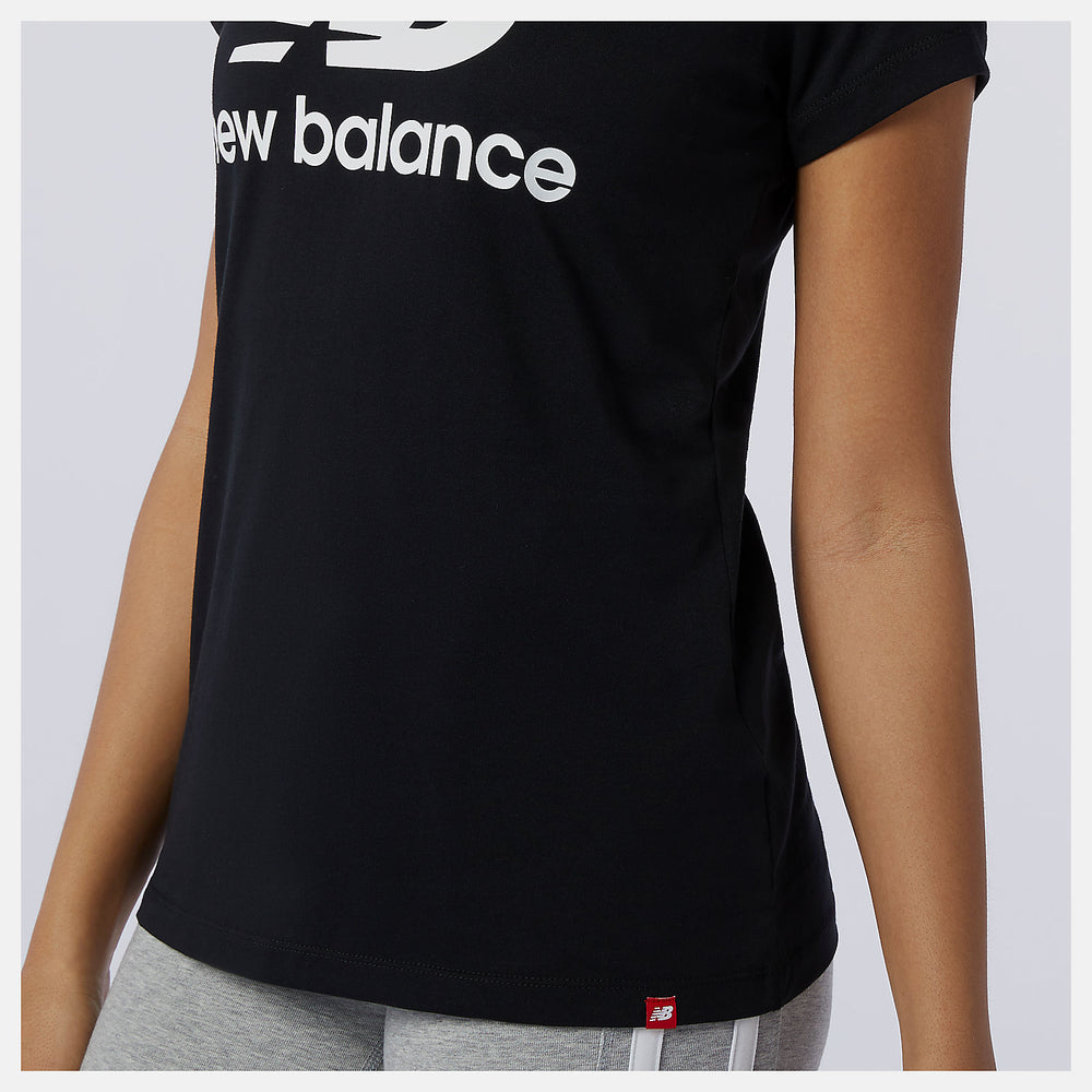 Essentials Stacked Logo Tee / New Balance Women