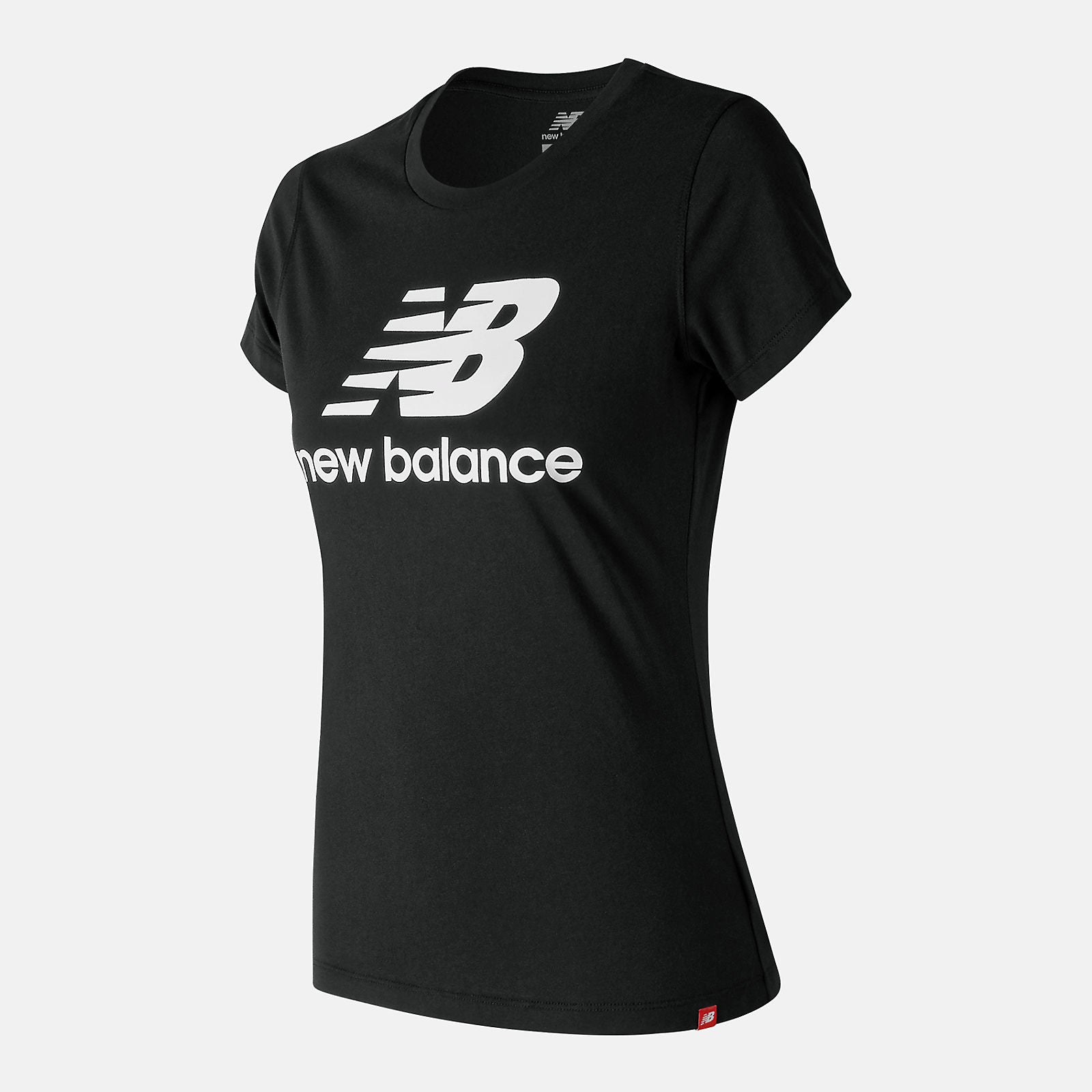 Essentials Stacked Logo Tee / New Balance Women