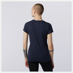 Essentials Stacked Logo Tee / New Balance Women