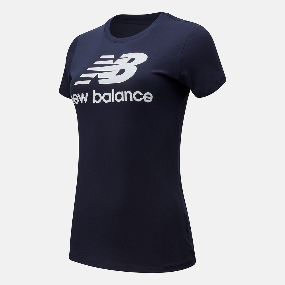 Essentials Stacked Logo Tee / New Balance Women