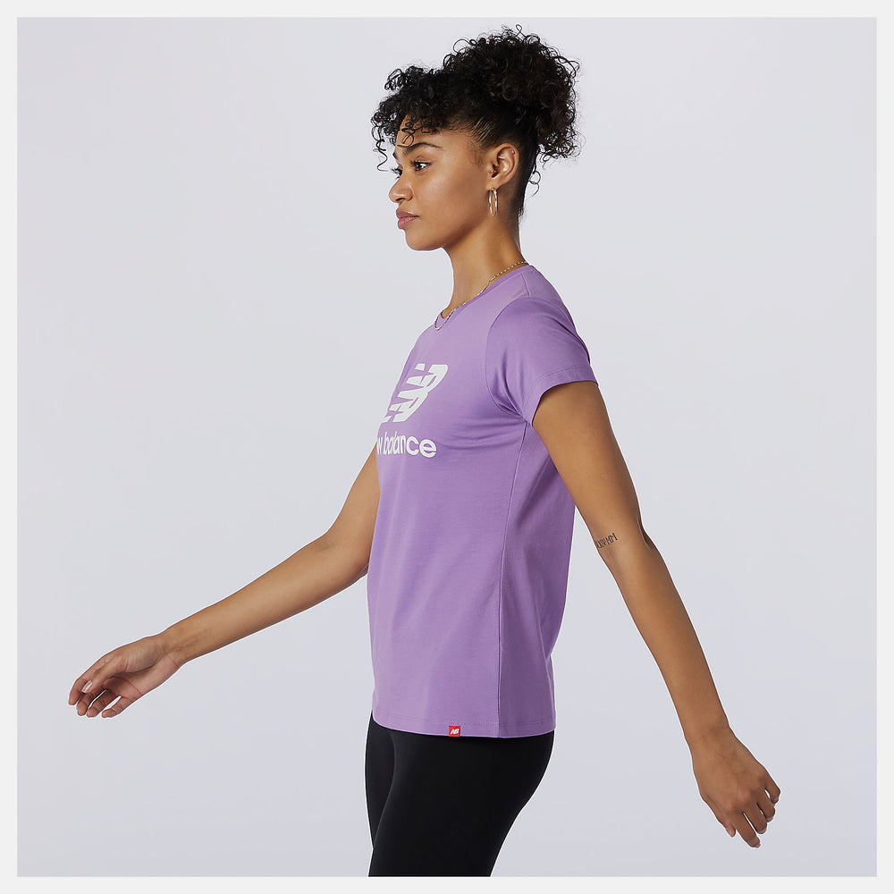 Essentials Stacked Logo Tee / New Balance Women