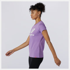 Essentials Stacked Logo Tee / New Balance Women
