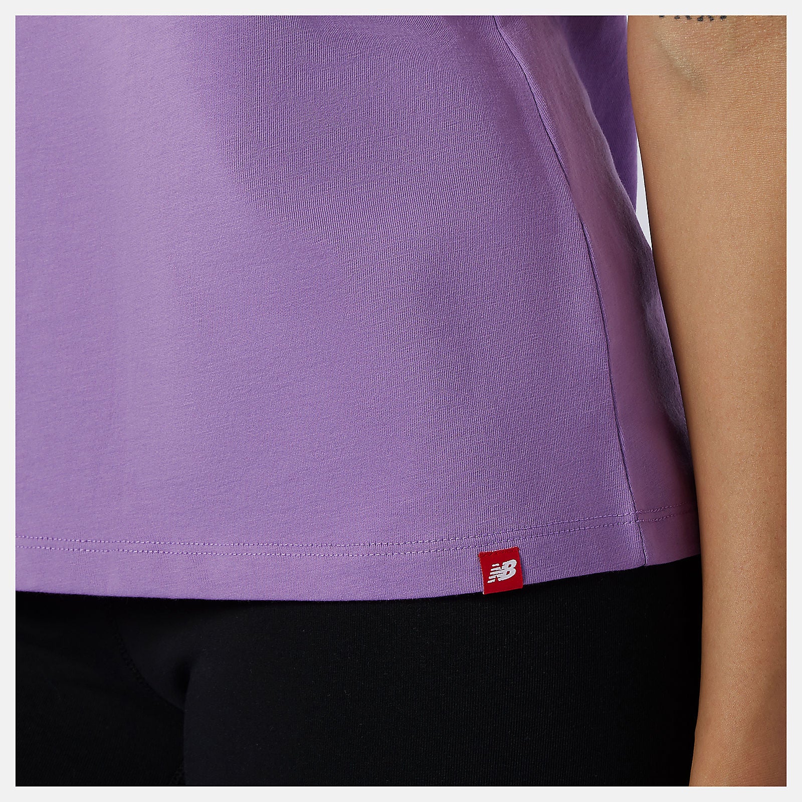 Essentials Stacked Logo Tee / New Balance Women