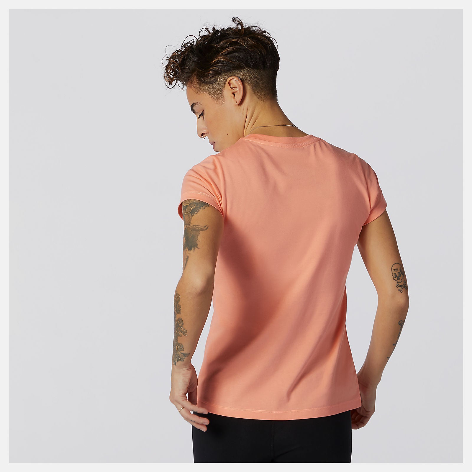 Essentials Stacked Logo Tee / New Balance Women