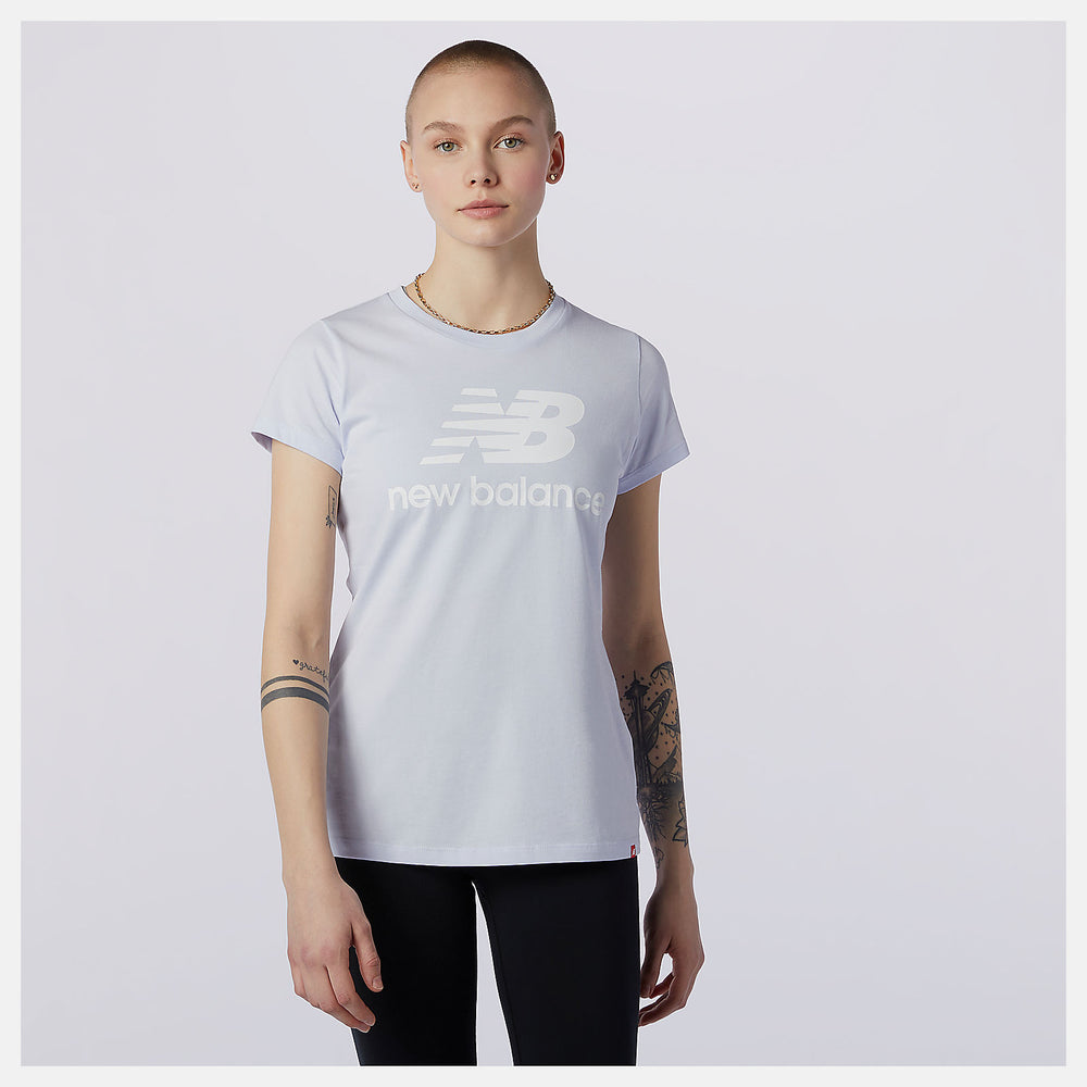 Essentials Stacked Logo Tee / New Balance Women