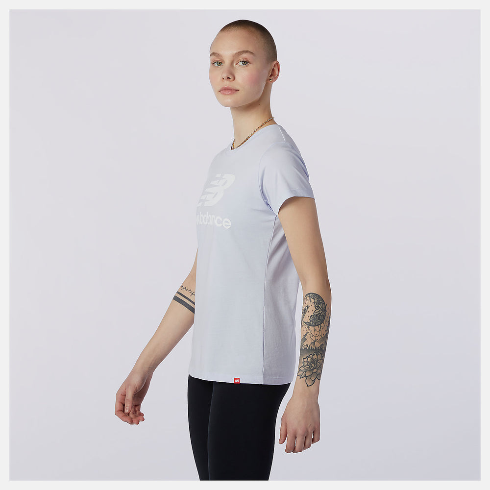Essentials Stacked Logo Tee / New Balance Women