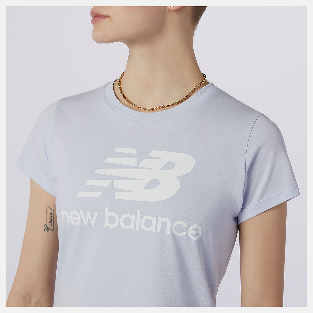 Essentials Stacked Logo Tee / New Balance Women