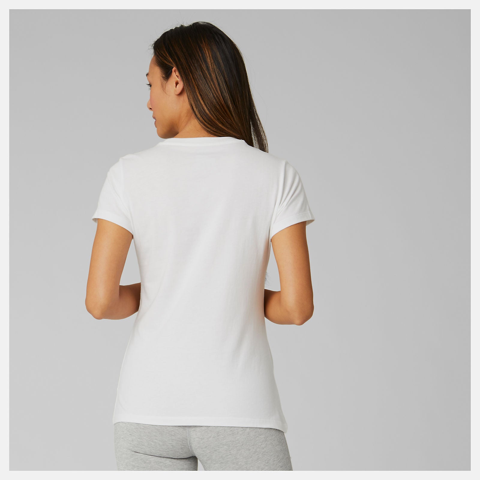 Essentials Stacked Logo Tee / New Balance Women