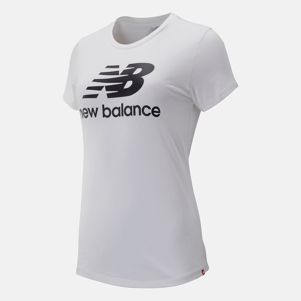 Essentials Stacked Logo Tee / New Balance Women