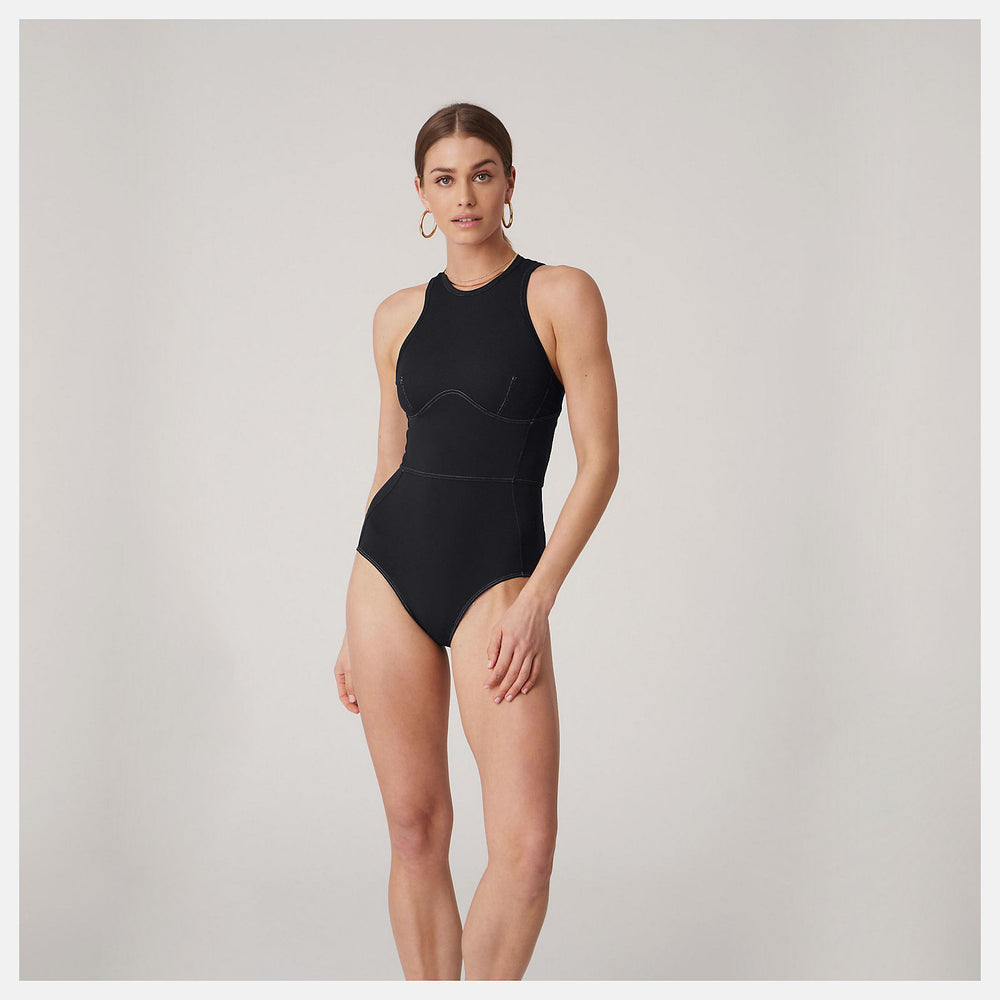 Bandier Brief Bodysuit / New Balance Women